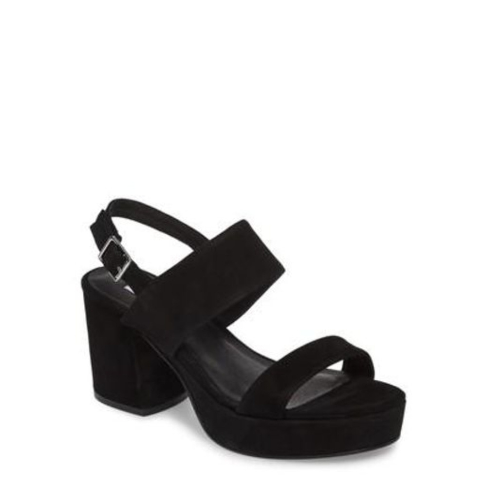 LAST ONE‼️ STEVE MADDEN Suede Platform Sandals - Picture 3 of 8